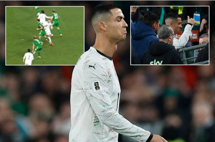 Ronaldo 40 tuổi rồi đừng hành xử như trẻ con nữa!- Ảnh 1. Ronaldo 40 tuổi rồi đừng hành xử như trẻ con nữa!- Ảnh 1.