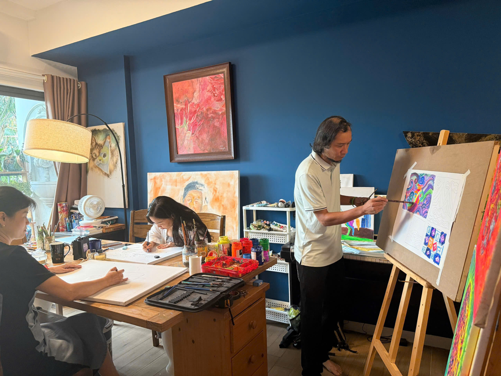 Diễn viên “Nhật Ký Vàng Anh” chuyển hướng, tổ chức cách vui chơi lạ cho các gia đình trẻ- Ảnh 2.