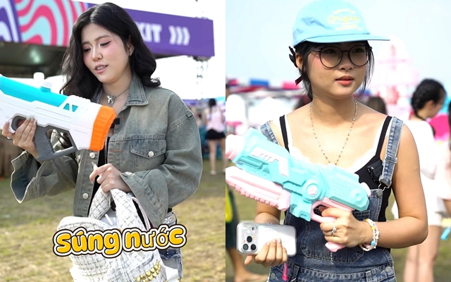 CLIP: Bóc giá outfit, check túi hội đi WATERBOMB 2025- Ảnh 3. CLIP: Bóc giá outfit, check túi hội đi WATERBOMB 2025- Ảnh 3.