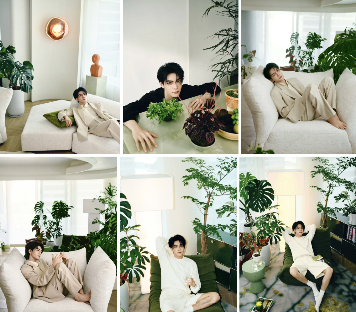 Nhà của thiếu gia Tăng Thuấn Hy: Tổ ấm trắng tối giản, phủ kín cây xanh như một khu vườn chữa lành, ai nhìn cũng muốn dọn về sống chung- Ảnh 2.