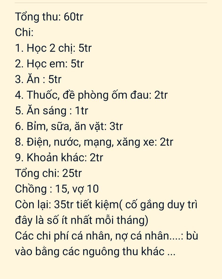 Vợ chồng Hà Nội góp tiền nuôi 3 con, còn lại tiền ai nấy giữ- Ảnh 2. Vợ chồng Hà Nội góp tiền nuôi 3 con, còn lại tiền ai nấy giữ- Ảnh 2.