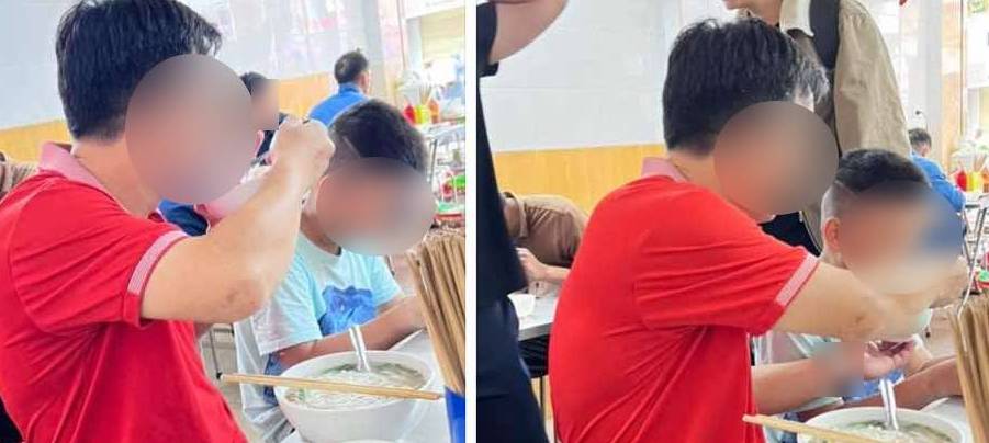 Bức ảnh 2 cha con trong quán ăn ở Hà Nội gây tranh luận gắt: Người đăng không sai, nhưng tại sao vẫn bị “ném đá” ngược?- Ảnh 1. Bức ảnh 2 cha con trong quán ăn ở Hà Nội gây tranh luận gắt: Người đăng không sai, nhưng tại sao vẫn bị “ném đá” ngược?- Ảnh 1.