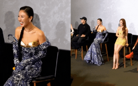 Văn Mai Hương không thể trả lời câu hỏi "làm thân với Chi Pu khi nào"- Ảnh 1.