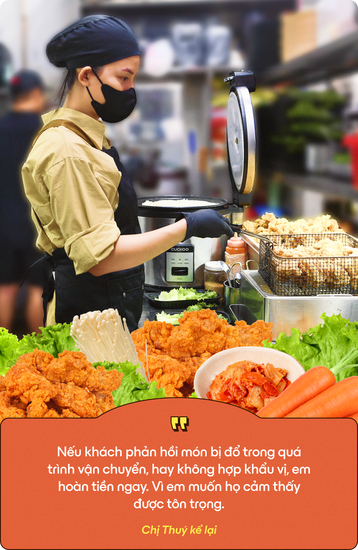 Quán ăn phong cách Hàn giữa lòng Đà Nẵng “nổ” trăm đơn mỗi ngày nhờ app đặt đồ ăn- Ảnh 3.