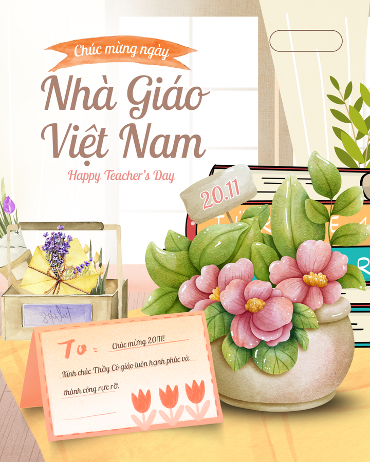 Các mẫu thiệp đẹp chúc mừng Ngày Nhà giáo Việt Nam 20/11- Ảnh 15.