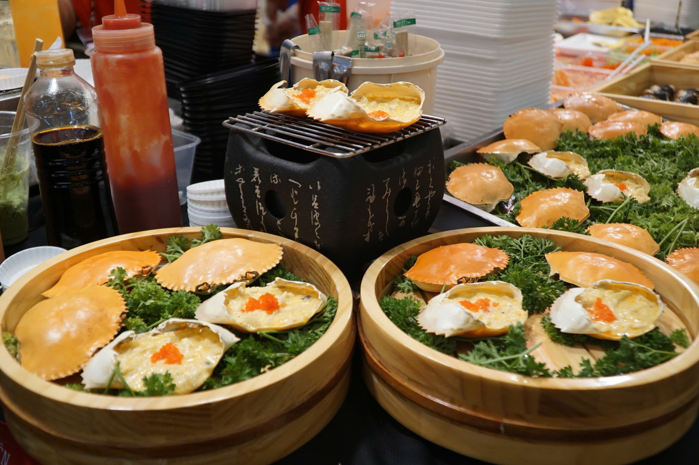 Lượng người mua ngoài sức tưởng tượng tại 'Ngày hội Cua' lần đầu tổ chức ở TPHCM- Ảnh 6.