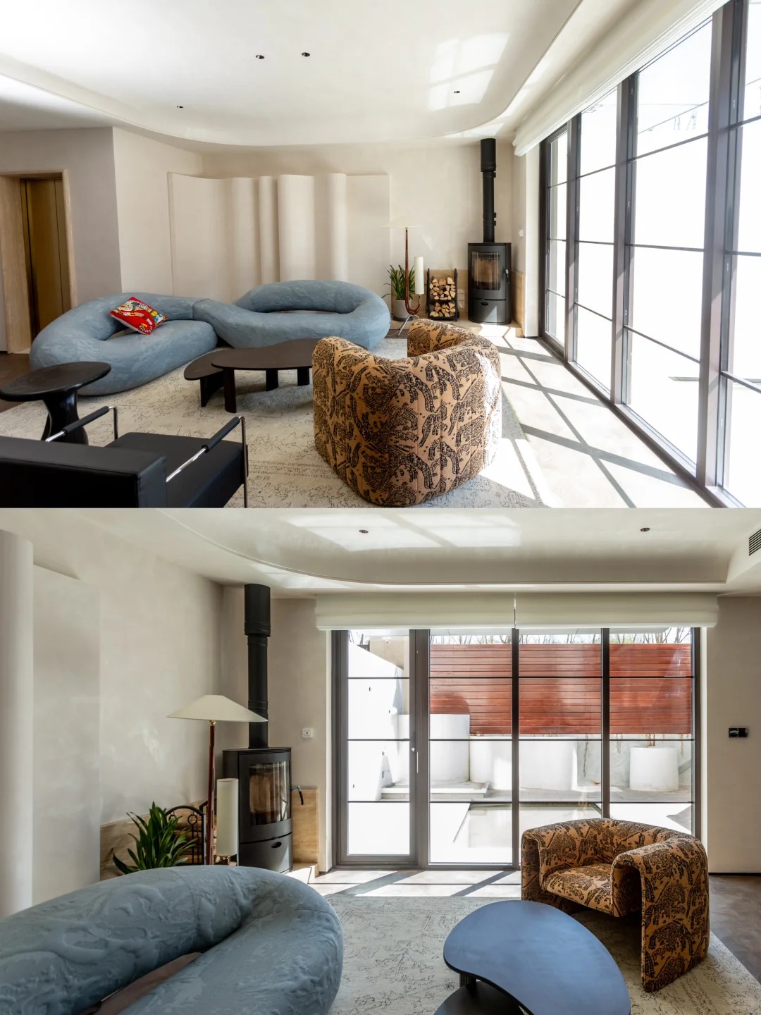 Chịu chơi nhất showbiz: Sofa "vô cực", đảo bếp đá quý chỉ là chuyện nhỏ, chi tiết đắt giá này trong biệt thự 6 tầng 666m2 của Lâu Nghệ Tiêu mới khiến người xem lụi tim!- Ảnh 25.