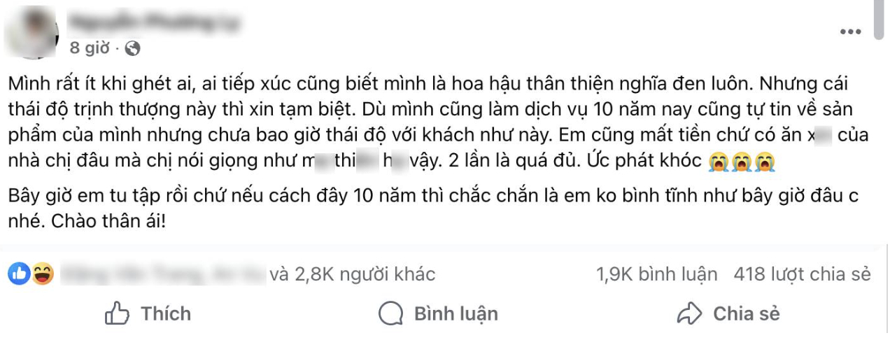 Từ chuyện hàng bánh chuối từ chối khách vì 