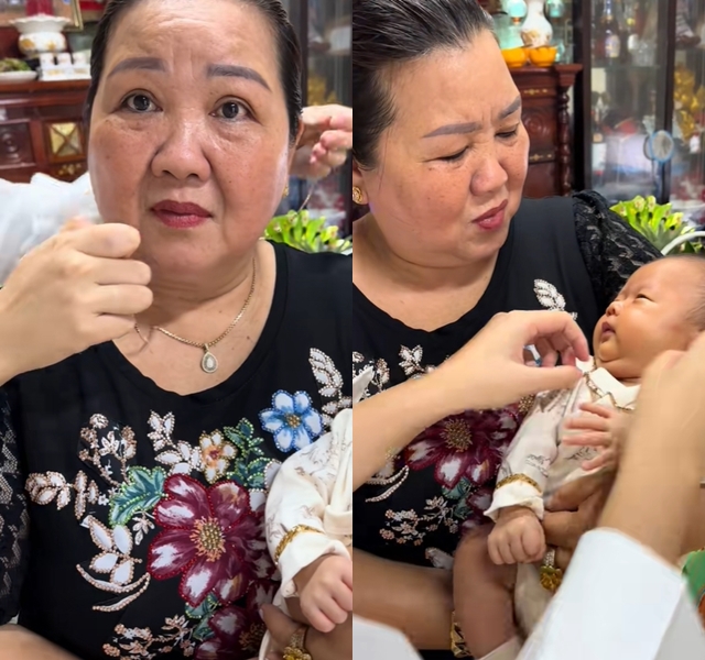 10 triệu người xem cảnh con dâu lột vàng mẹ chồng trong ngày đầy tháng- Ảnh 4.