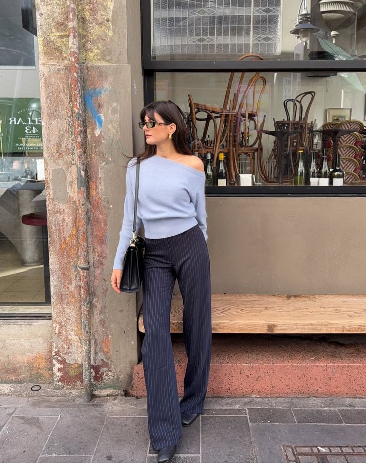 3 dáng quần vải khiến phụ nữ U40 trông cao và sang hơn- Ảnh 5.