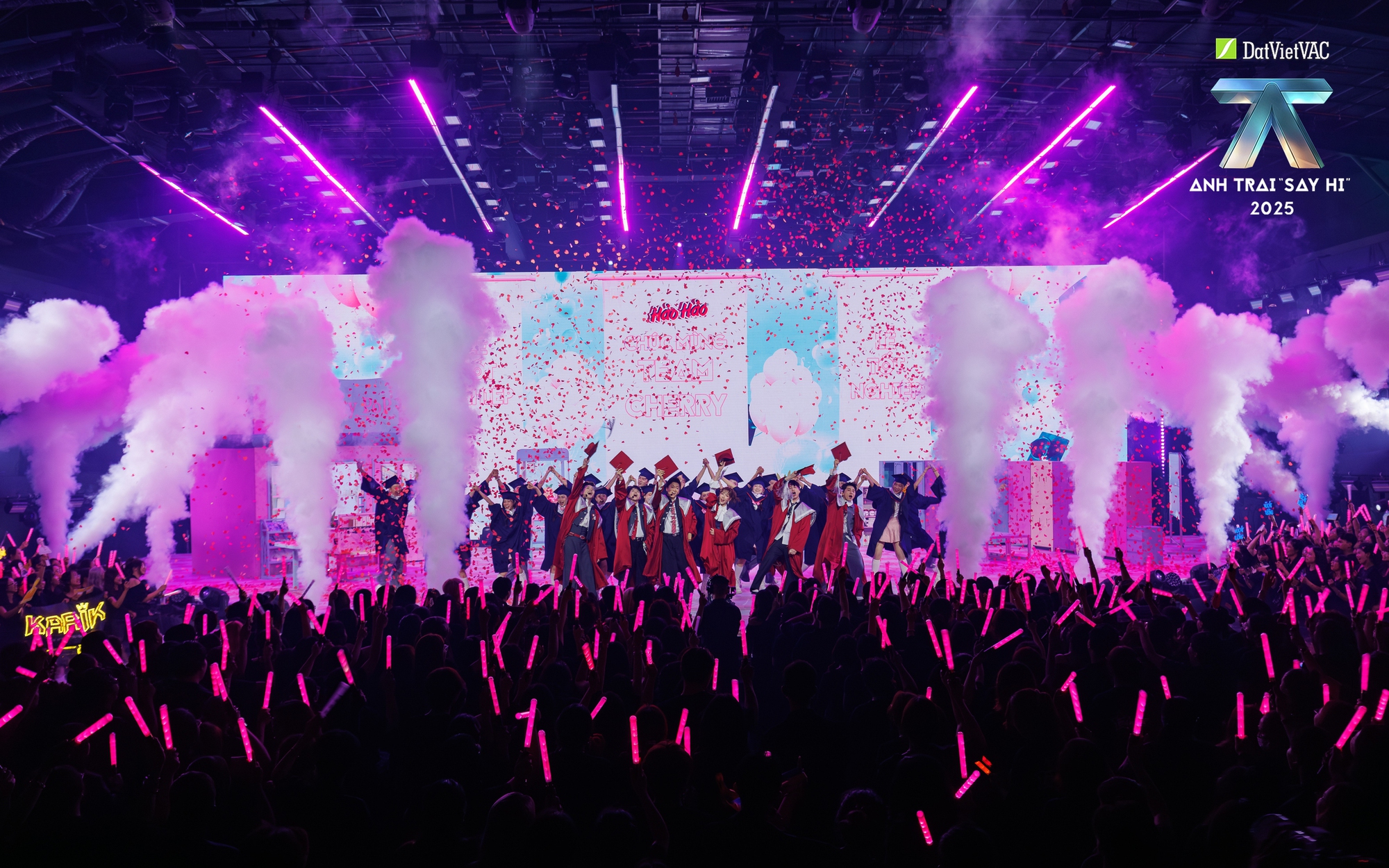 Hot nhất Live Stage 3 Anh Trai Say Hi: Tổ hợp 196 tuổi toàn đỉnh lưu Vpop nhưng hát nhạc meo meo kiểu Kpop- Ảnh 1.