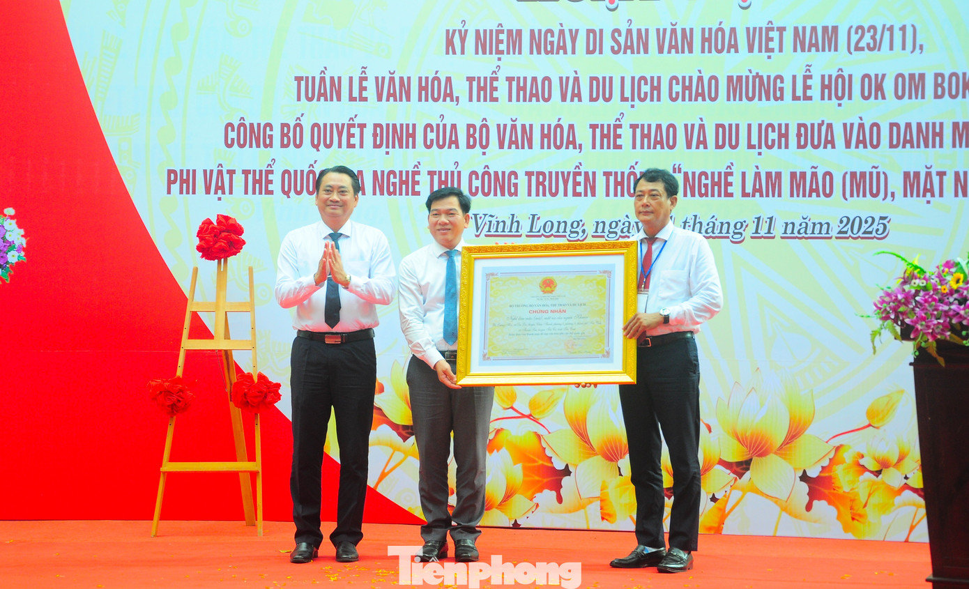 Nghề làm mũ, mặt nạ hơn 2 thế kỷ thành di sản văn hóa phi vật thể quốc gia- Ảnh 8.