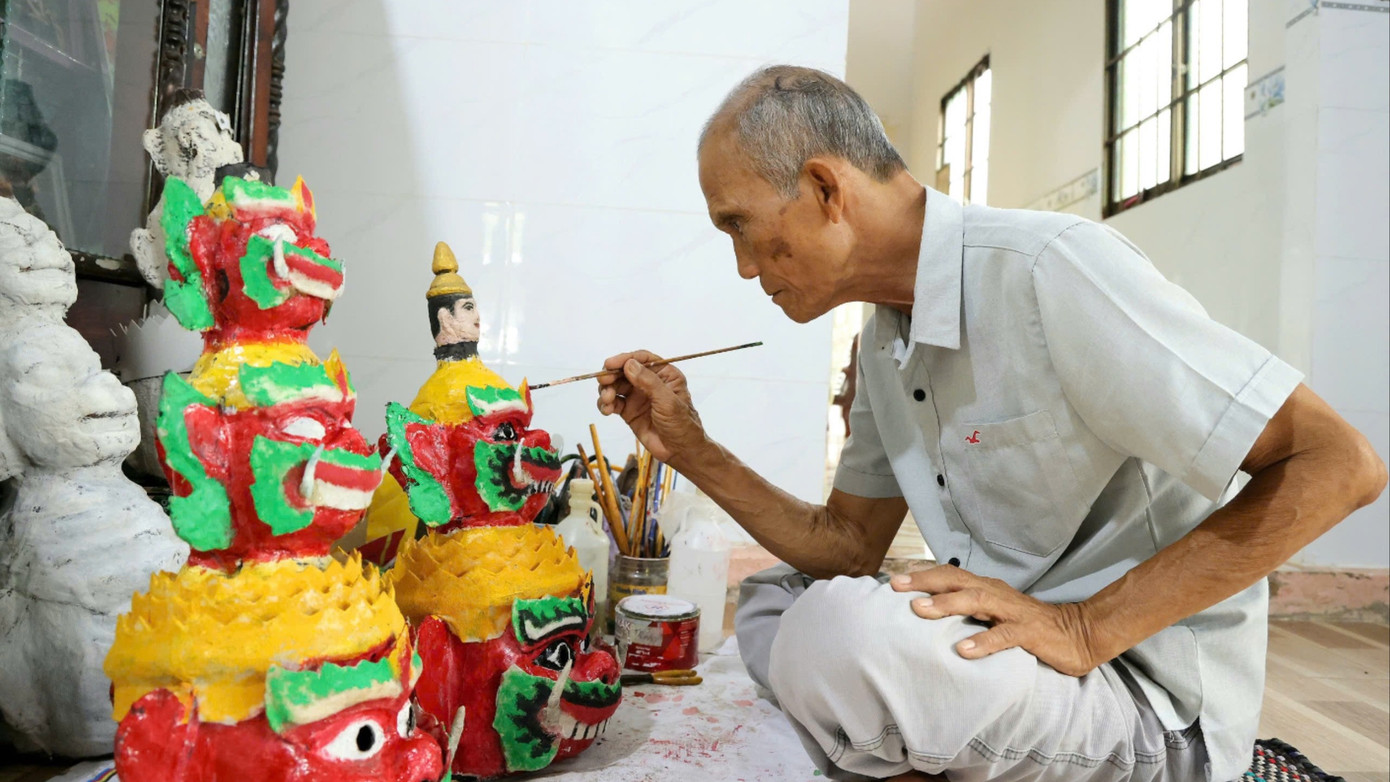 Nghề làm mũ, mặt nạ hơn 2 thế kỷ thành di sản văn hóa phi vật thể quốc gia- Ảnh 2.