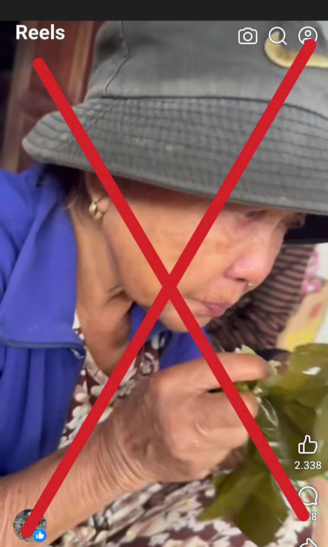 Rõ sự thật về clip "cụ bà mấy ngày không ăn uống trong mùa lụt" gây xôn xao mạng xã hội- Ảnh 1.