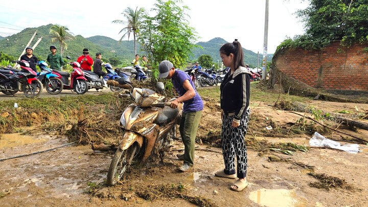 Hiện trường tan hoang sau vụ vỡ hồ chứa nước ở Lâm Đồng- Ảnh 6.