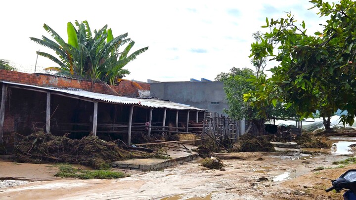 Hiện trường tan hoang sau vụ vỡ hồ chứa nước ở Lâm Đồng- Ảnh 3.