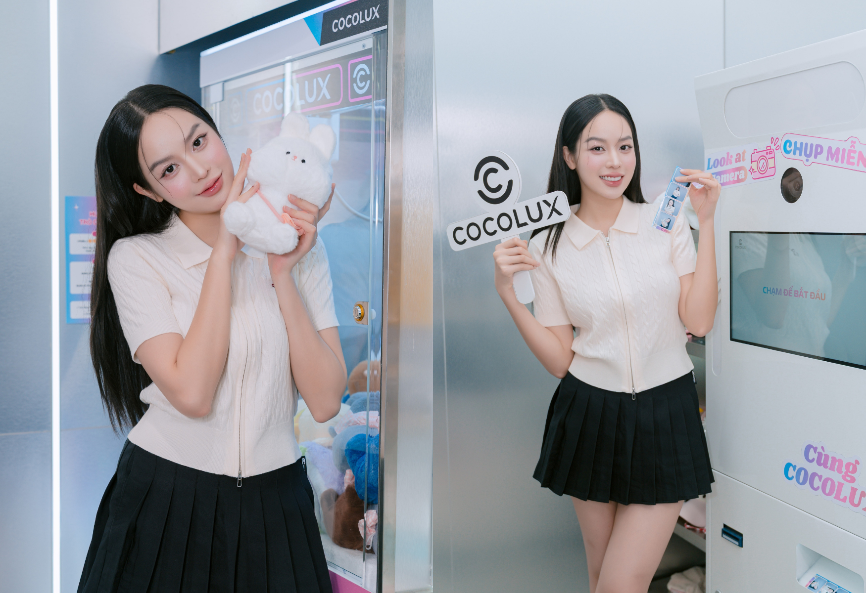 Hoa hậu Thanh Thuỷ - Lương Thuỳ Linh cùng đổ bộ Flagship COCOLUX, nhan sắc “đỉnh chóp” khiến fans không rời mắt- Ảnh 4. Hoa hậu Thanh Thuỷ - Lương Thuỳ Linh cùng đổ bộ Flagship COCOLUX, nhan sắc “đỉnh chóp” khiến fans không rời mắt- Ảnh 4.