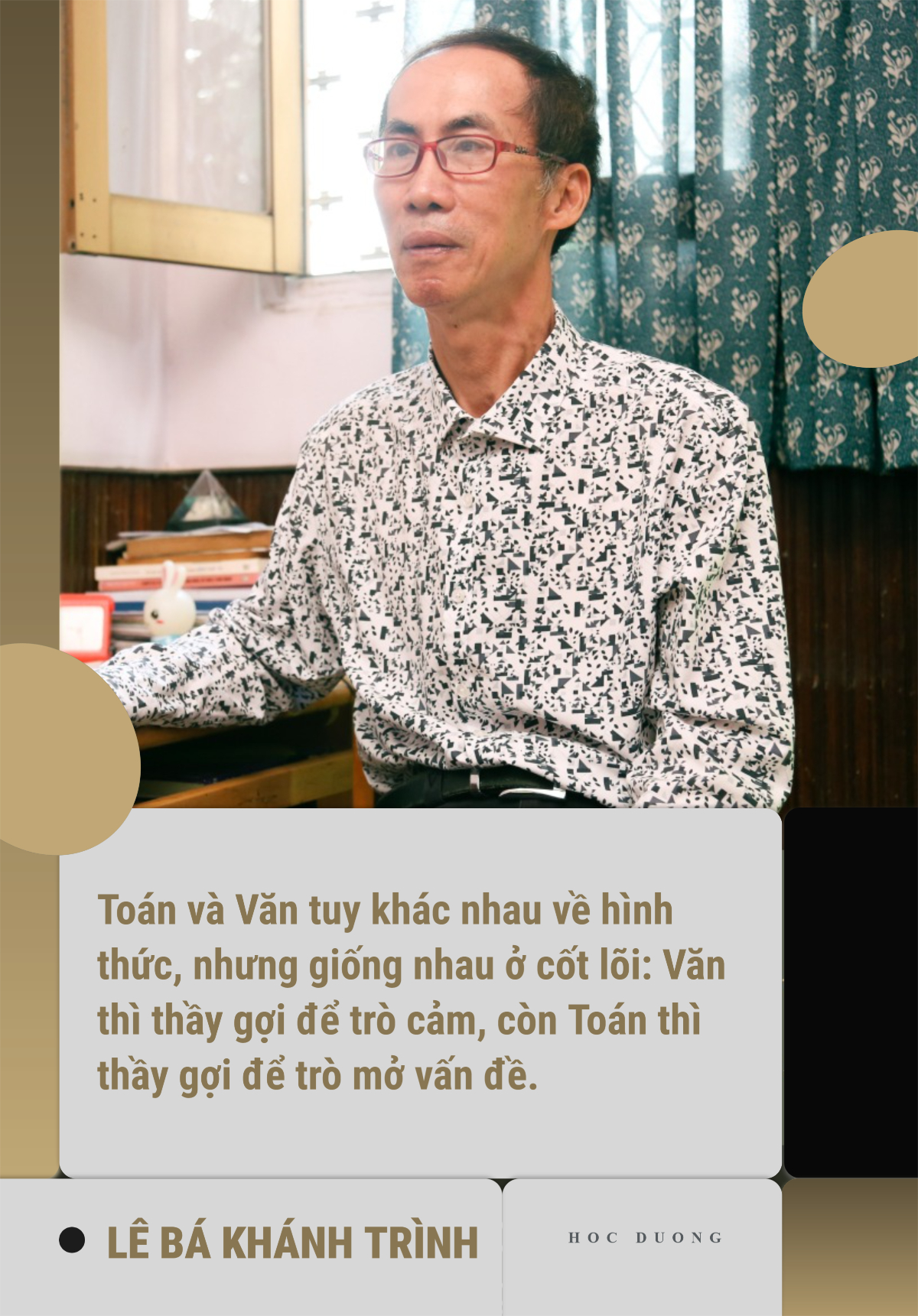 Huyền thoại Toán học Việt Nam - TS Lê Bá Khánh Trình: "Tôi từng có giai đoạn thấy bẽ bàng, có lỗi với chính học trò mình"- Ảnh 5.