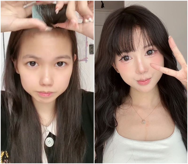 Gương mặt trước khi đụng dao kéo của dàn 