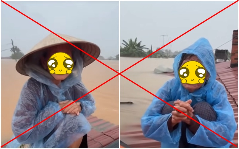 D&ugrave;ng AI giả mạo clip người d&acirc;n miền Trung kh&oacute;c k&ecirc;u cứu thương t&acirc;m tr&ecirc;n n&oacute;c nh&agrave;: Qu&aacute; phẫn nộ!