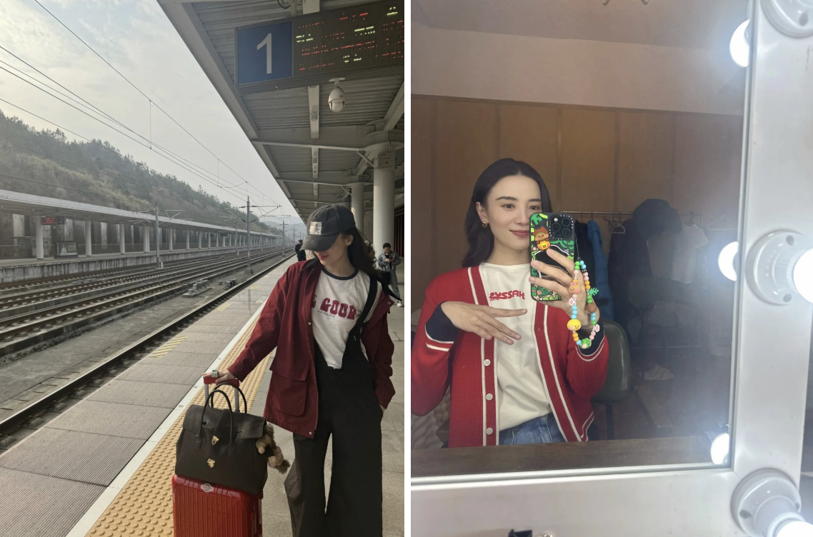 Tống Giai diện áo da màu đỏ xinh “ná thở”: 3 con giáp nên tranh thủ diện màu này trong tháng 12 để kéo hỷ khí, rước may về tay- Ảnh 3.