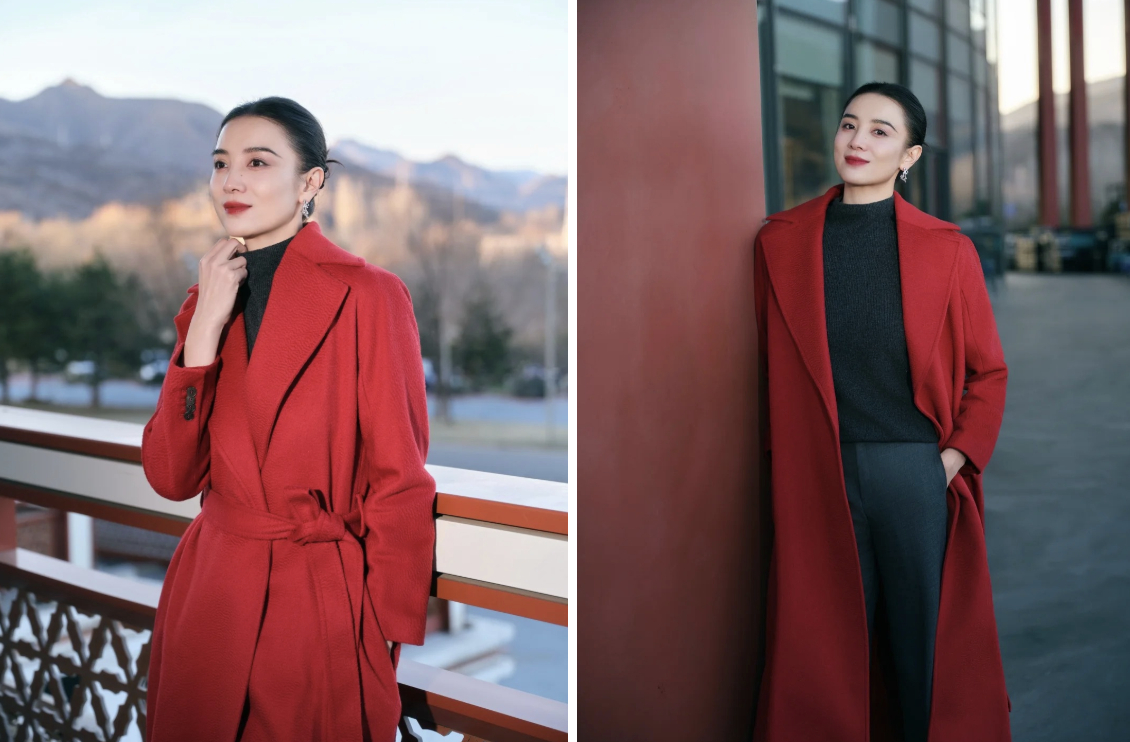 Tống Giai diện áo da màu đỏ xinh “ná thở”: 3 con giáp nên tranh thủ diện màu này trong tháng 12 để kéo hỷ khí, rước may về tay- Ảnh 4.