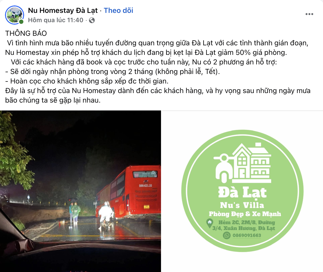 Du khách mắc kẹt tại Đà Lạt, các homestay chấp nhận hoàn cọc, hỗ trợ khẩn cấp- Ảnh 7.