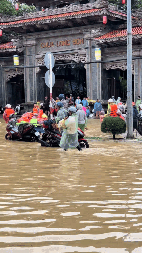 Khoảnh khắc giải cứu những chú cún giữa mưa lũ lịch sử ở miền Trung: Vì sinh mạng nào cũng quý giá- Ảnh 5.