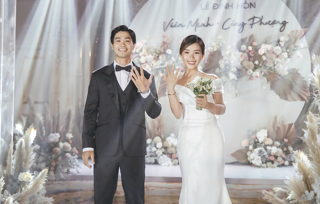 Cuộc sống hôn nhân của Công Phượng và vợ tiểu thư nhà 