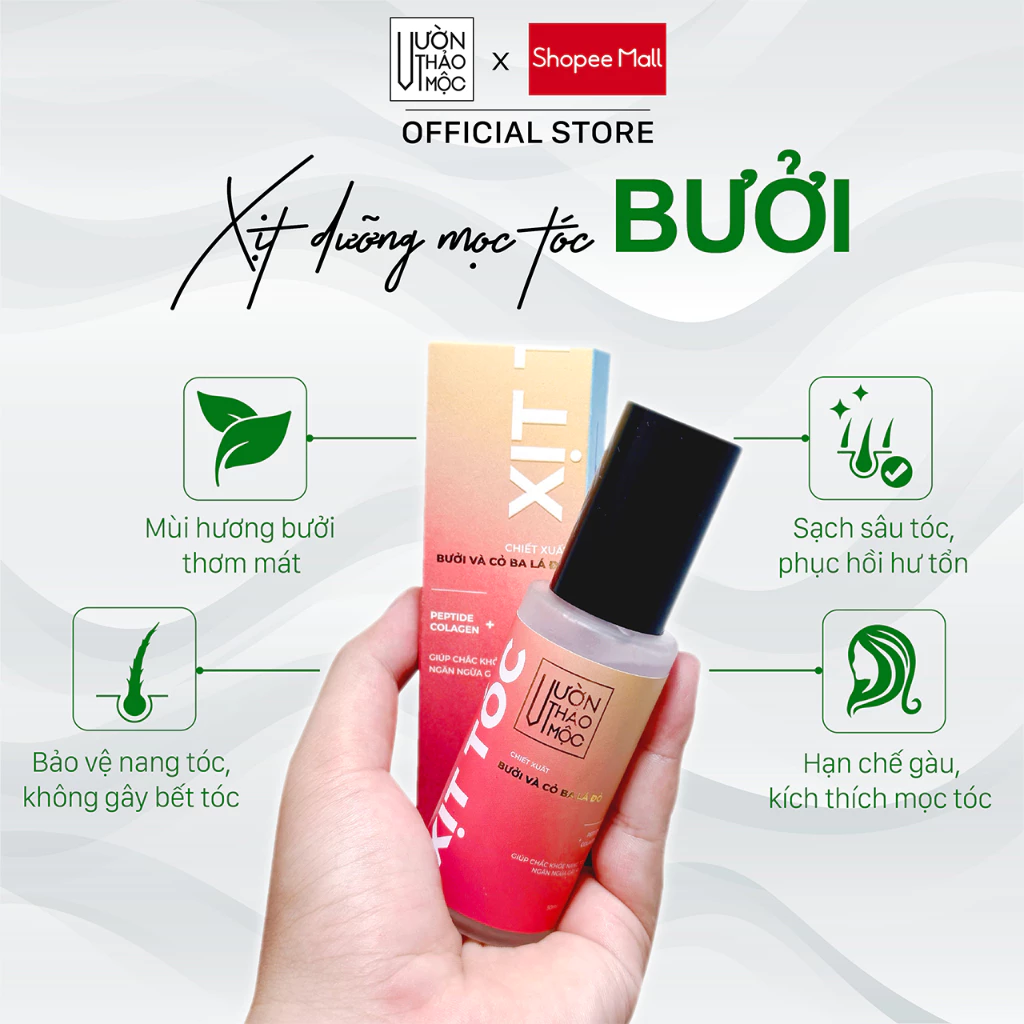 5 xịt mọc tóc "made in Vietnam" để tóc chắc khỏe từ gốc, không lo gãy rụng- Ảnh 3.