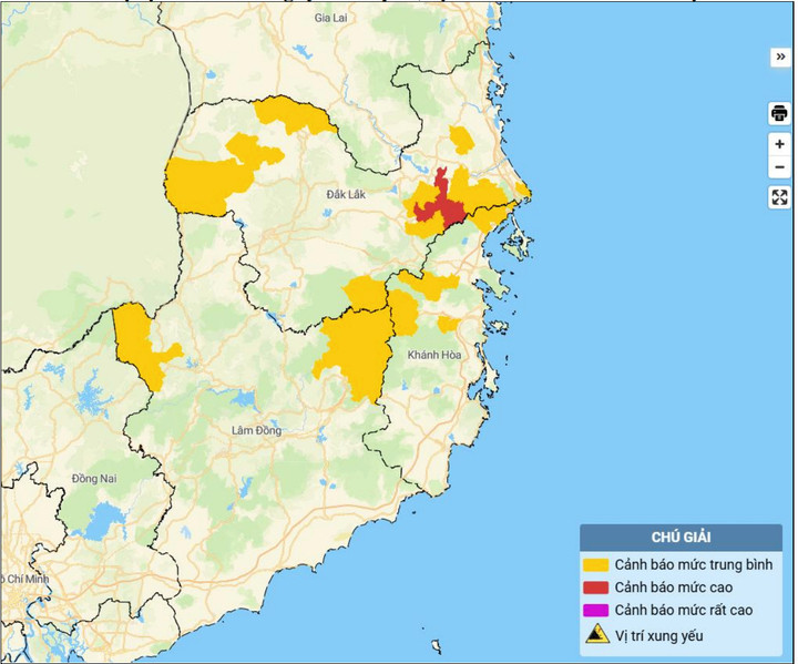 Danh sách các xã, phường có thể xảy ra lũ quét, sạt lở đất trong 6 giờ tới- Ảnh 3.