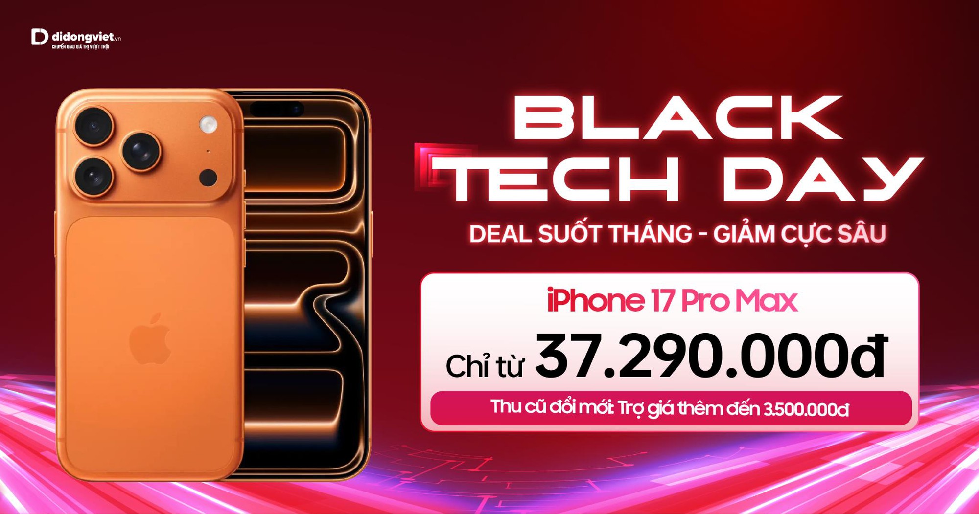 “Black Tech Day” lớn trong năm: Điện thoại giảm gần 10 triệu đồng, phụ kiện từ 9.000 đồng- Ảnh 3.