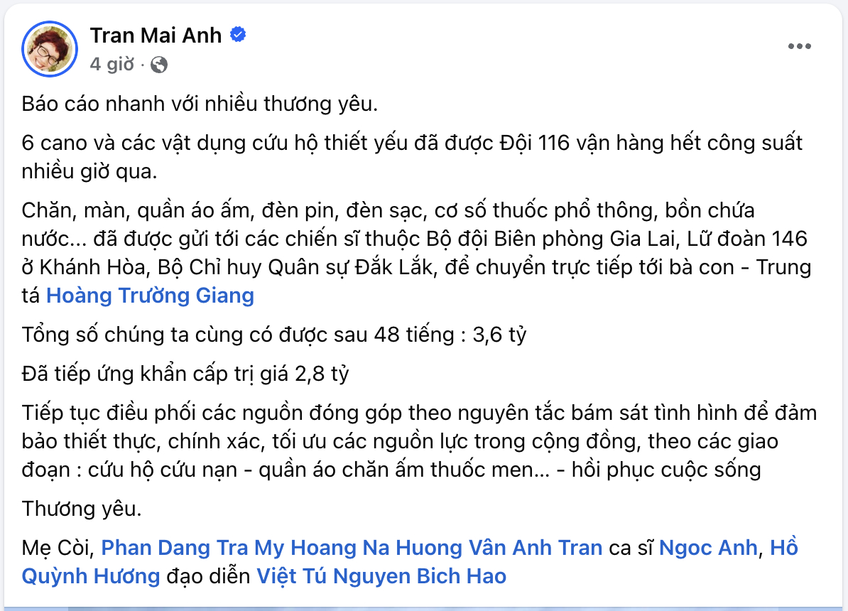 Mẹ Thiện Nhân và hành trình cứu trợ người dân vùng lũ- Ảnh 2.