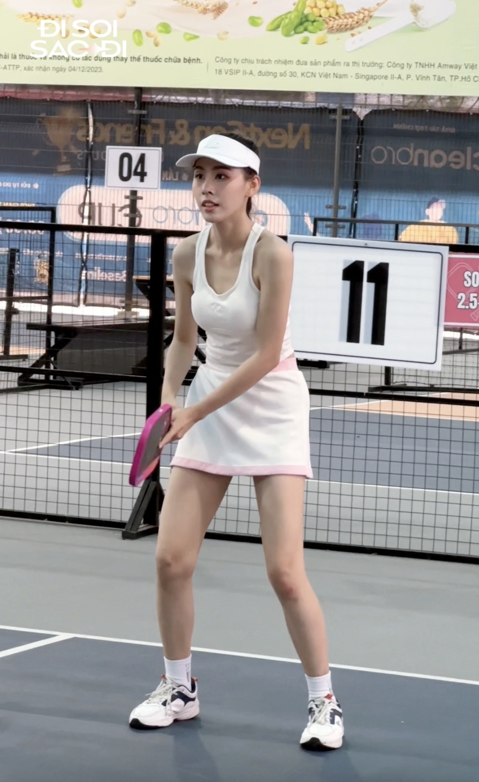 Tóm gọn Cẩm Ly tình tứ với Hà Kino, 1 mỹ nhân hở bạo khoe dáng hừng hực trên sân pickleball- Ảnh 10.
