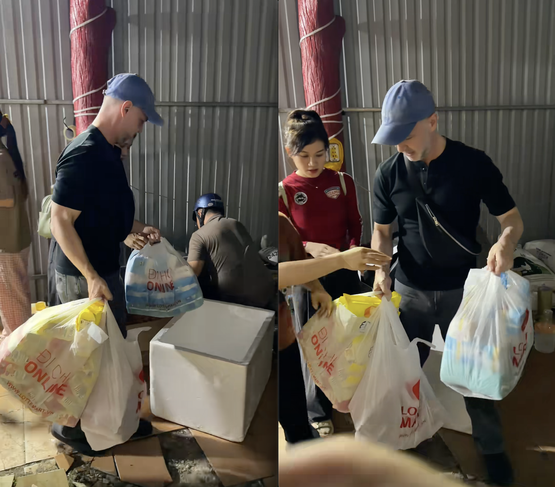 Khách Tây lặng người trước đoàn cứu trợ ở TP.HCM- Ảnh 3. Khách Tây lặng người trước đoàn cứu trợ ở TP.HCM- Ảnh 3.