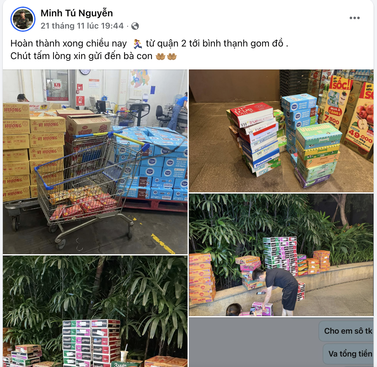 Trấn Thành - HIEUTHUHAI chuyển khoản nóng hàng trăm triệu, Hương Giang vừa về nước liền đến hỗ trợ vùng lũ- Ảnh 4.