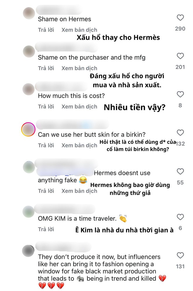 Kim Kardashian hứng chịu bão phẫn nộ vì cầm túi Hermès da voi- Ảnh 4.