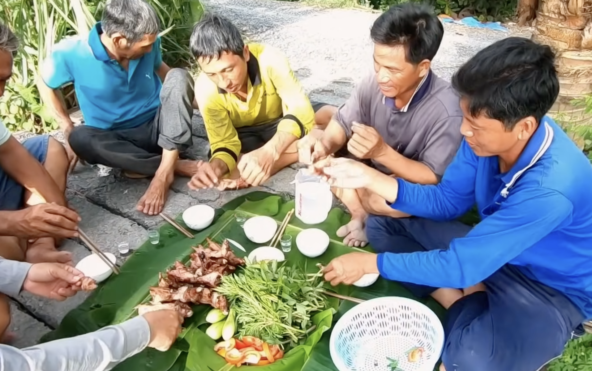 Thịt chuột đồng - món Thịt chuột đồng - món