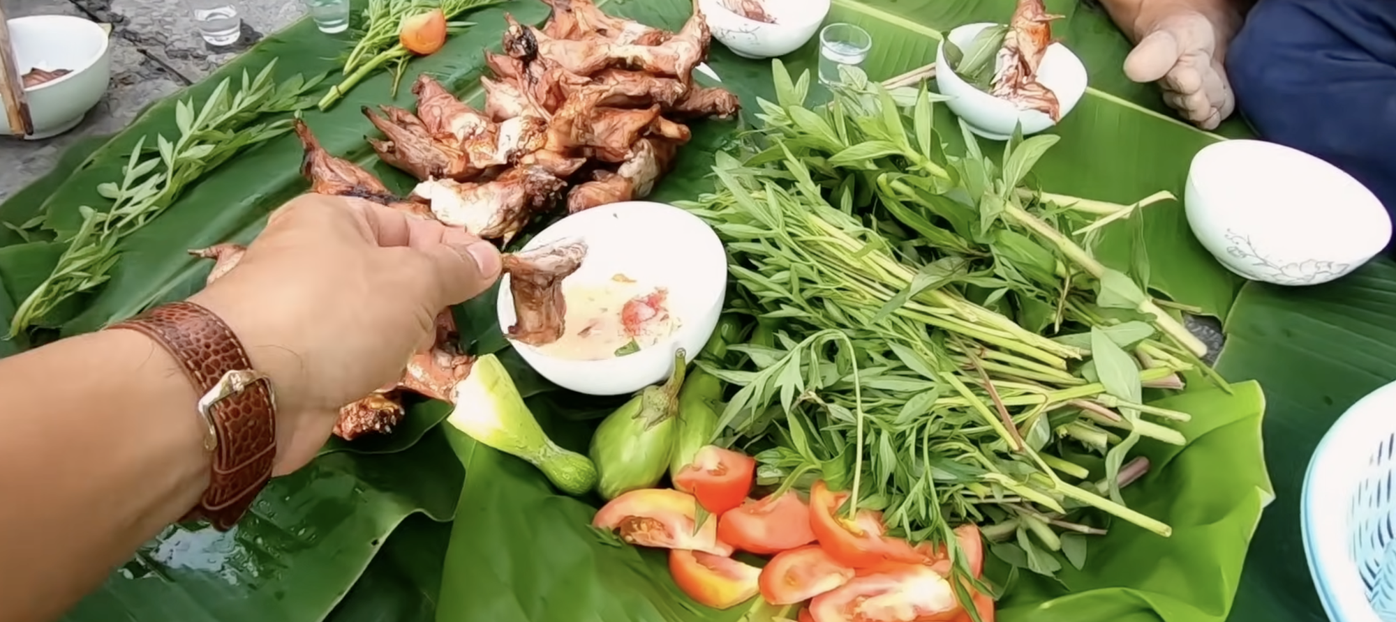 Thịt chuột đồng - món Thịt chuột đồng - món