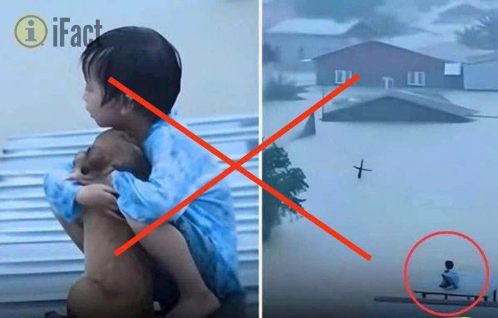 Bộ Công an cảnh báo tin giả AI dựng cảnh kêu cứu, thổi phồng thiệt hại mưa lũ- Ảnh 3.