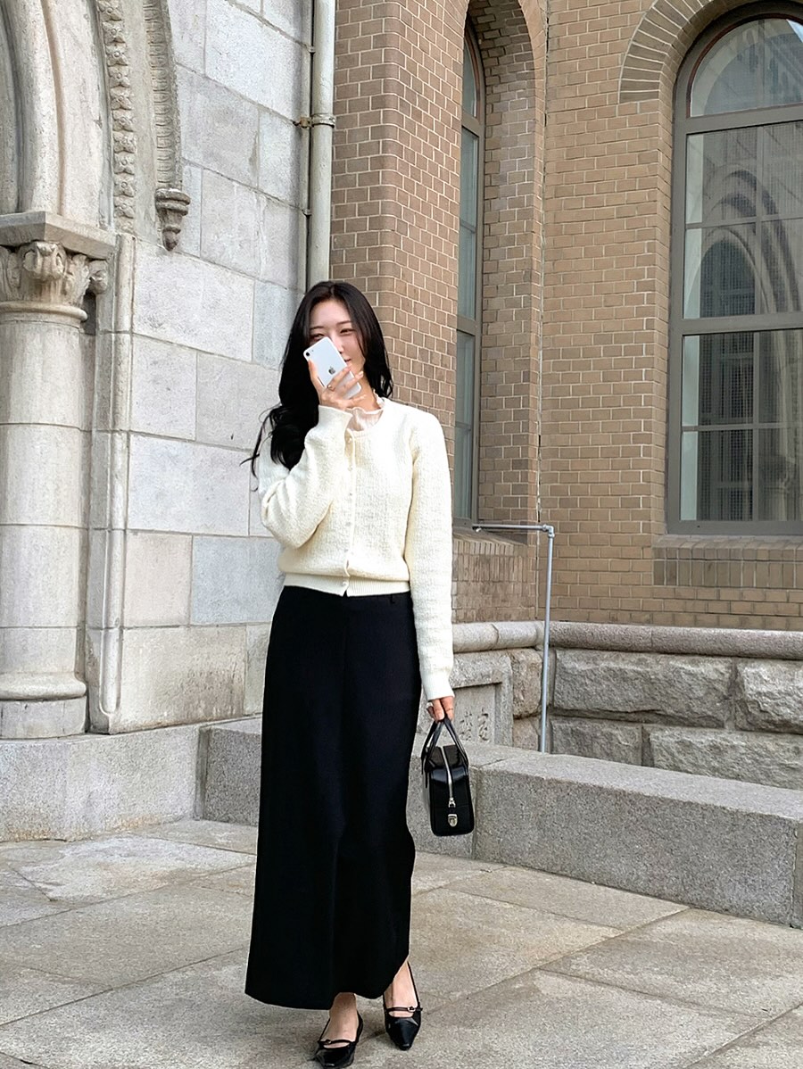 Áo len và chân váy: Bộ đôi siêu nữ tính và thanh lịch, đẹp khó cưỡng trong mùa đông- Ảnh 6.