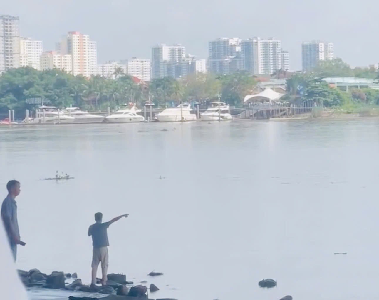 Thanh niên nghi tự đâm vào người rồi nhảy cầu Thủ Thiêm 1 tự tử- Ảnh 1. Thanh niên nghi tự đâm vào người rồi nhảy cầu Thủ Thiêm 1 tự tử- Ảnh 1.