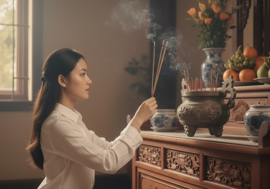 Tại sao nên kiêng thắp hương buổi tối?- Ảnh 2. Tại sao nên kiêng thắp hương buổi tối?- Ảnh 2.