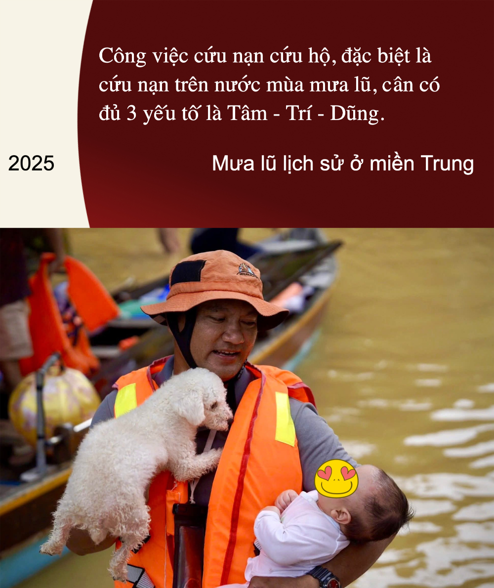 Giám đốc cãi mẹ đi cứu hộ miền Trung: “Mỗi lần về bờ, mới biết mình còn sống”- Ảnh 5.