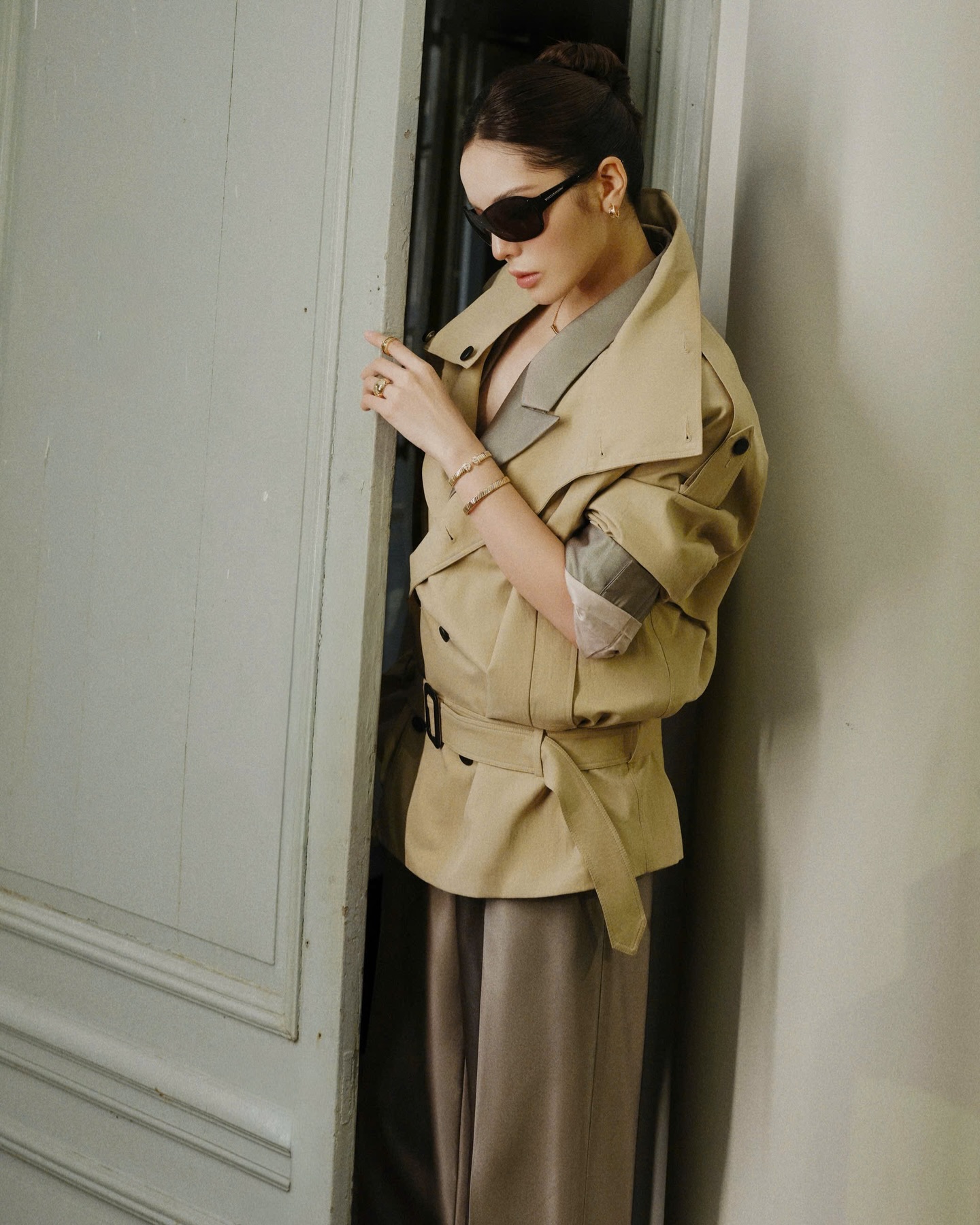 24 giây đưa Kỳ Duyên lên sánh ngang với Kendall Jenner- Ảnh 6. 24 giây đưa Kỳ Duyên lên sánh ngang với Kendall Jenner- Ảnh 6.