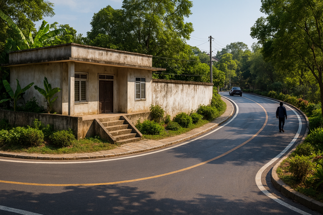 Đường trước nhà ôm cong "phản cung": Vì sao nhiều người sợ xấu nhà, xấu cả tài lộc?- Ảnh 3.