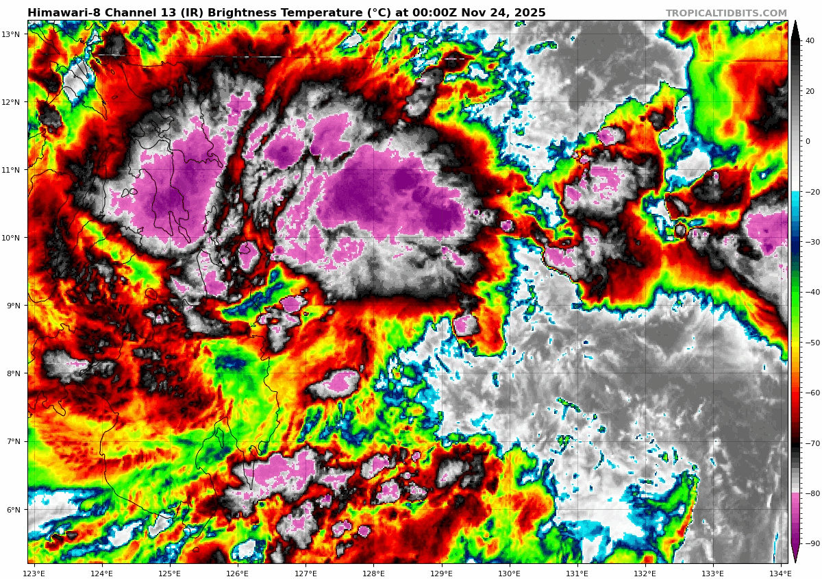 Cảnh báo đầu tiên về bão số 15 (Koto) sắp đổ bộ Biển Đông, sức mạnh dự kiến thế nào?- Ảnh 2. Cảnh báo đầu tiên về bão số 15 (Koto) sắp đổ bộ Biển Đông, sức mạnh dự kiến thế nào?- Ảnh 2.