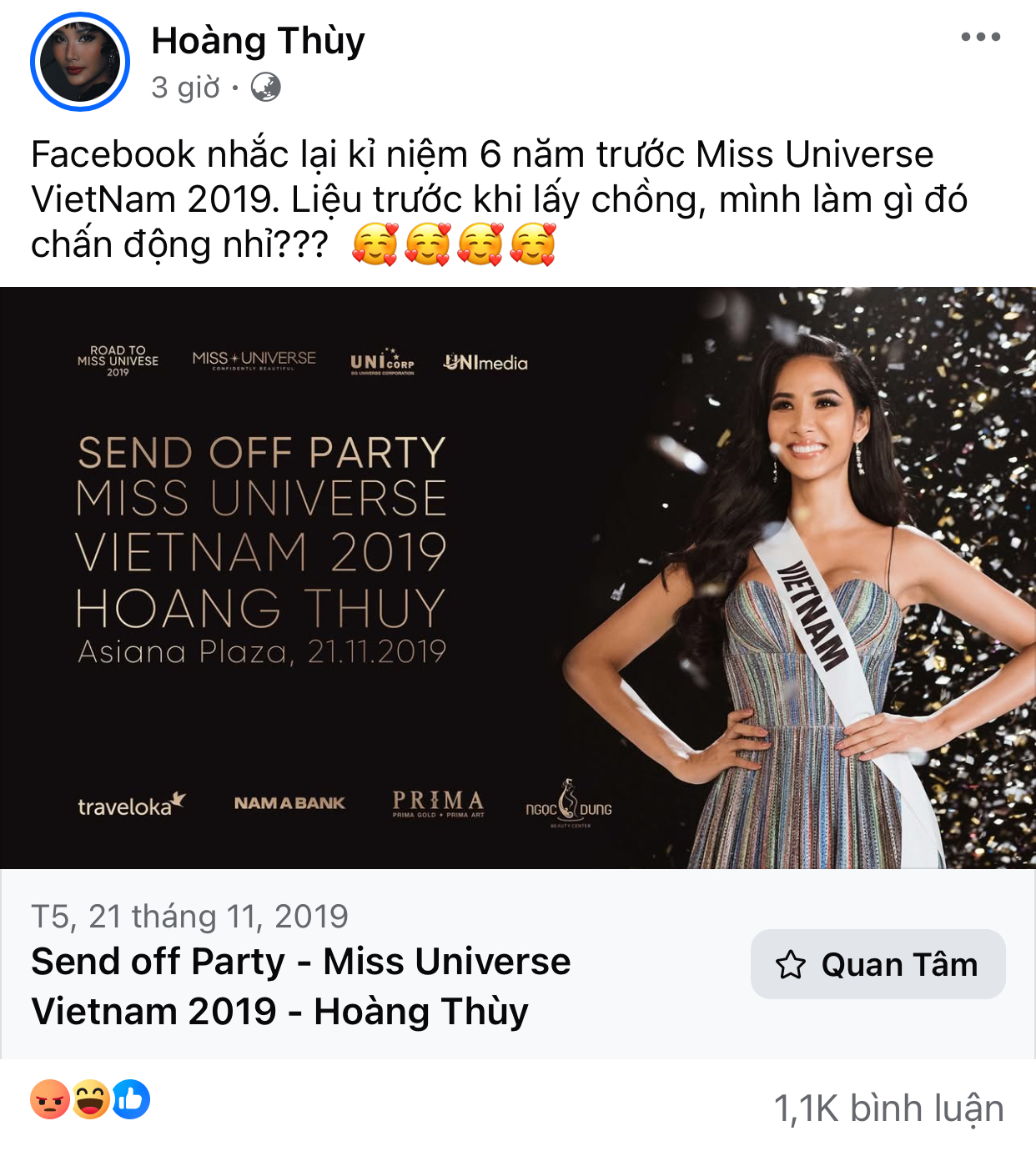 Hoàng Thuỳ lên tiếng về bài đăng ngay lúc Hương Giang out top: Hoàng Thuỳ lên tiếng về bài đăng ngay lúc Hương Giang out top: