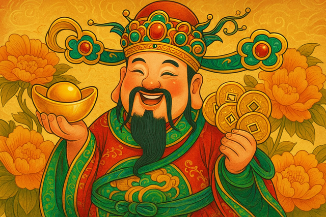 Đúng Rằm tháng 10 Âm lịch: Phúc khí tề tựu, cát tinh soi chiếu, 3 con giáp được Thần Tài ưu ái tột đỉnh- Ảnh 1.