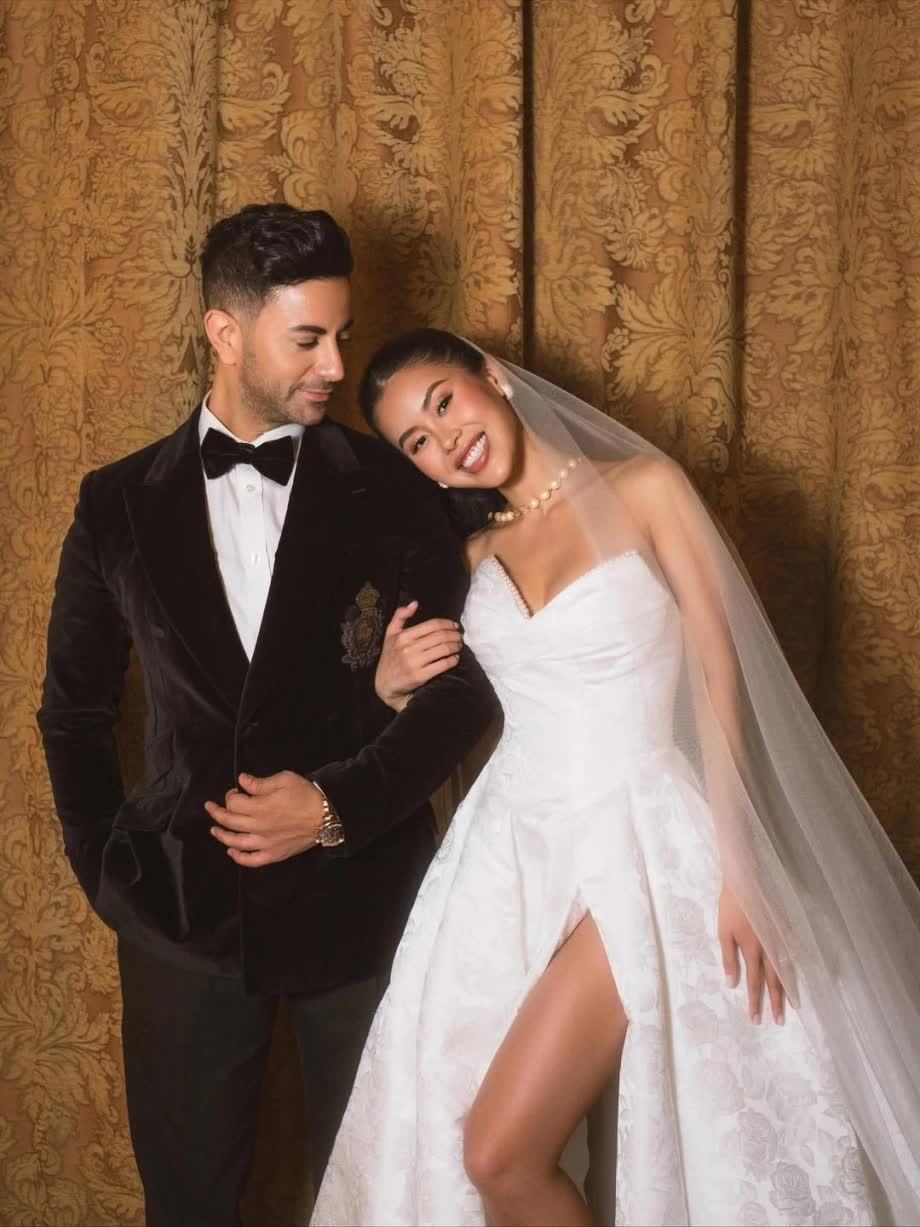 Cùng làm cô dâu nhưng Tiên Nguyễn được nhà tỷ phú 